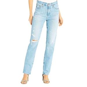 ag adriano goldschmied high waist jeans worn once